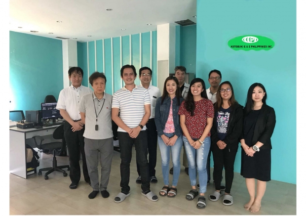 We have established "Kotobuki E&E Philippines Inc" in the Philippines.